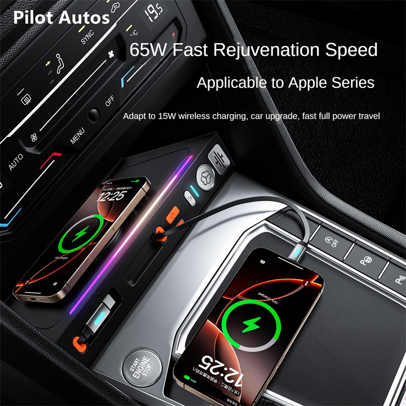 Car Air Freshener - Chargeur rapide pour voiture 130W, station