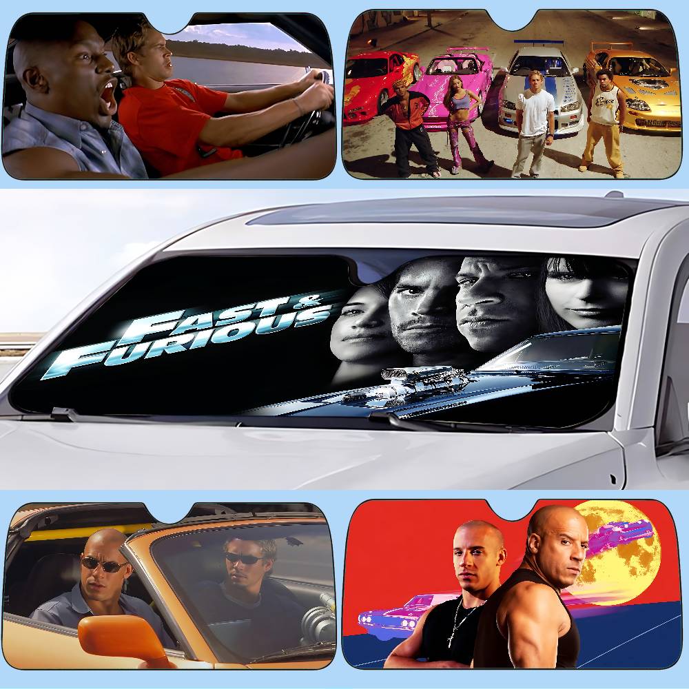 Windshield Sun Shade - Pare-soleil pour voiture F-Fast And F-Furious,