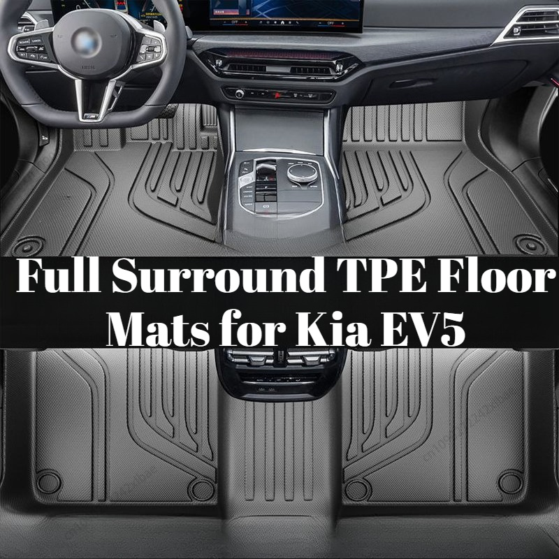 Car Floor Mat - Tapis de sol TPE intégraux, imperméables