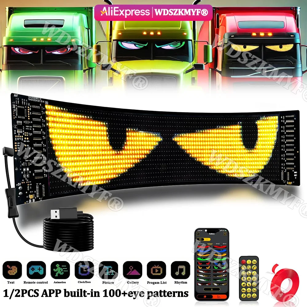 Car Led Light - Devil Eyes – lumière LED multifonctionnelle