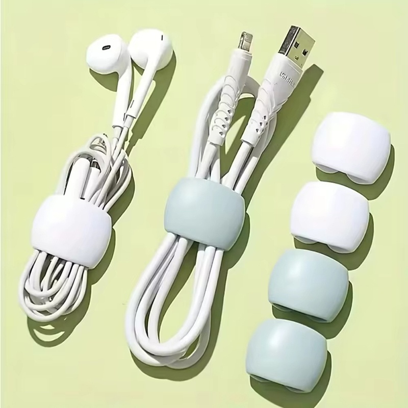 Car Cable Organizer - Support de rangement pour écouteurs, clip
