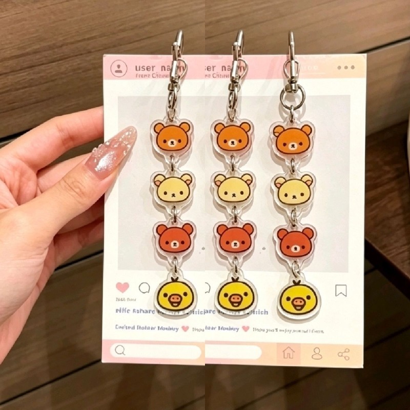 Porte-clés en acrylique Rilakk - Car Accessories Japanese avis et prix